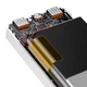 Повербанк портативное зарядное устройство Power Bank Baseus 20000 mAh premium 20W c Led дисплеем УМБ Bipow Digital Display White - изображение 7