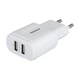 Зарядний пристрій Remax RP-U22 2USB 2.4A Micro White - зображення 2
