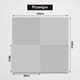 Виниловый фотофон 120x120см, 4в1 Frontlit 450 г/м2 №54166 - изображение 3