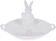 Блюдо для яиц 6 ячеек Кролик White 23х20х14см ceramic - изображение 1