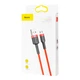 Кабель Baseus Cafule Micro USB 1.5A (2m) red/black - зображення 2