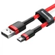 Кабель Baseus Cafule Micro USB 1.5A (2m) red/black - зображення 6