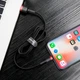Кабель Baseus Cafule Lightning 1.5A (2m) red/black - зображення 3