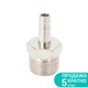Штуцер для шланга 8мм MT ½" SIGMA (7023331) - изображение 1