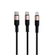 USB Hoco X26 Xpress Charging 3in1 Цвет Черно-Красный - изображение 7