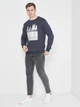 Свитшот мужской Armani Exchange 10870.2 L Темно-синий - изображение 3
