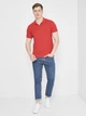 Поло Burberry 10872.2 XL (50) Червоне - зображення 3