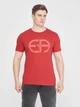 Футболка хлопковая длинная мужская Emporio Armani 10897.2 XL Бордовая - изображение 1