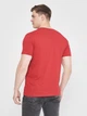 Футболка хлопковая длинная мужская Emporio Armani 10897.2 XL Бордовая - изображение 2