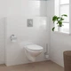 Унитаз подвесной GROHE Bau Ceramic 39427000 безободковый + сиденье 39493000 + ёршик для унитаза 40463001 + бумагодержатель Essentials 40367001 - изображение 12