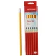 Гранітний олівець H-Tone НВ, з гумкою, жовтий, уп. 12 шт (PENCIL-HT-JJ30105B) - зображення 1
