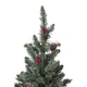 Искусственная сосна Black Box Trees Creston Frosted зеленая с шишками и ягодами 0,60м (8718861153057) - изображение 2