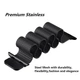 Ремешок Milanese Loop Band for Apple Watch 44 mm Black - изображение 4