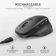 Компьютерная мышь Trust Ozaa Rechargeable Wireless (23812) Black - изображение 10