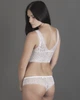Комплект ажурный Bra Top и трусики американка Marta 135Б L Белый - изображение 2