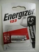 Батарейка ENERGIZER CR123A, 3V - изображение 1