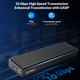 Внешний карман Orico M2PV-C3 для NVMe (PCIe) M2 SSD USB 3.1 Gen 2 Type-C - изображение 2