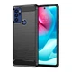 Чохол Lenuo Carbon Fiber для Motorola Moto G60 Black - изображение 1