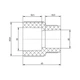 Муфта PPR Blue Ocean 32х25 редукционная SD00006349 - изображение 2
