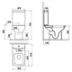 Унитаз-компакт CREAVIT Lara LR310-11CB00E-0000 + бачок YD.SET.032.05 + сиденье Soft Close KC1603.01.0000E дюропласт - изображение 2