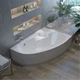 Ванна акриловая асимметричная KOLLER POOL Karina 170x110L - изображение 3
