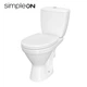 Унитаз-компакт CERSANIT Mito Cersania 704 SimpleOn 011 3/6 K119-003 с бачком и сиденьем Soft Close дюропласт - изображение 1