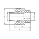 Муфта PPR Blue Ocean 32х1" НР SD00006391 - изображение 2