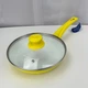 Сковорода універсальна Barton Steel BS-7522-Yellow 22 см жовта - зображення 1