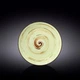 Тарелка обеденная Wilmax Spiral Pistachio WL-669113-A 23 см - изображение 1