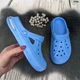 Сабо кроксы женские Dago Style 424 голубые на балоне 38 р (24,3 см) 2794 - изображение 2