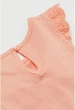 Костюм для дівчинки персико-білого кольору Лимони H&M 104см (40004982) - зображення 3