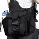 Сумка тактична через плече TacticBag Molle B03 Black - зображення 5