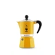 Кофеварка гейзерная Bialetti Rainbow Yellow 3 чашки 130 мл алюминиевая - изображение 1