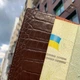 Шкіряна обкладинка на паспорт України або закордонний паспорт Коричневий з тисненням рептилія - зображення 2