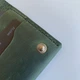 Кожаный кошелек mini унисекс Зеленый - изображение 8
