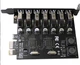 Плата расширения 7-портов PCI-E to usb 3.0 расширитель портов (749659554) Черный - изображение 7