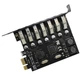 Плата расширения 7-портов PCI-E to usb 3.0 расширитель портов (749659554) Черный - изображение 9