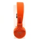 Накладні Bluetooth стерео навушники НЯ X2 Orange - зображення 1
