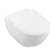 Унитаз подвесной безободковый белый VILLEROY&BOCH SUBWAY 2.0 с сиденьем с микролифтом 5614R201 - изображение 1