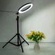 Кольцевая LED лампа 30 см + штатив и крепление для телефона Ring Light CXB-300 набор блогера - изображение 11
