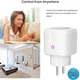 Міні Wi-fi смарт розетка Tuya Smart 16A з функцією лічильника підрахунку споживання електрики - зображення 7