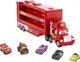 Ігровий набір Mattel Disney Pixar Cars Mack Mini Racers Hauler Транспортер машинка Мак та міні тачки 5шт. (GWN55) - зображення 1
