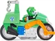 Игровой набор Paw Patrol Moto Pups Rocky Deluxe Vehicle Щенячий патруль мотоцикл (6060227) - изображение 3