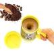 Кухоль мішалка Self Stirring Mug автоматична Жовта - зображення 4