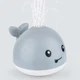 Іграшка для ванної Qinye Toys Кіт спрей, що світиться з фонтаном Сірий (812QTTRNGRSHKC1) - зображення 2