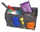 Большой складной органайзер для багажника авто Черный (АОБ-1007-2) - изображение 1