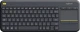 Клавіатура бездротова Logitech Touch K400 Plus Black - изображение 1
