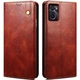 Чехол-книжка с кармашками UniCase Leather Wallet для Realme 9i / Oppo A76 / Oppo A96 - Brown - изображение 1