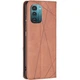 Чехол UniCase Geometric Pattern для Nokia G21 / G11 - Coffee - изображение 3