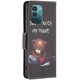 Чохол-книжка Deexe Color Wallet для Nokia G21 / G11 - Bear - зображення 4